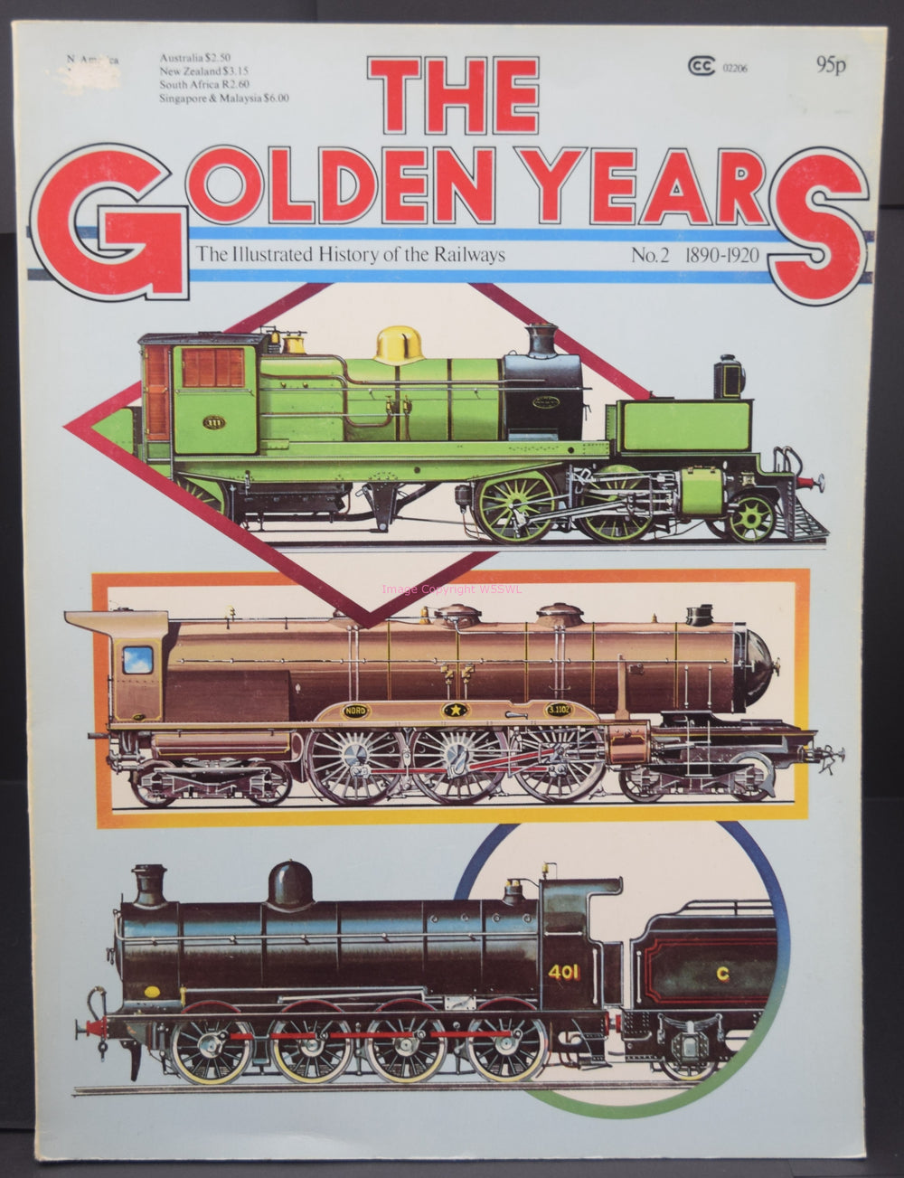The Golden Years The Illustrated History of the Railways No 2 1890-1920 - Dave's Hobby Shop by W5SWL