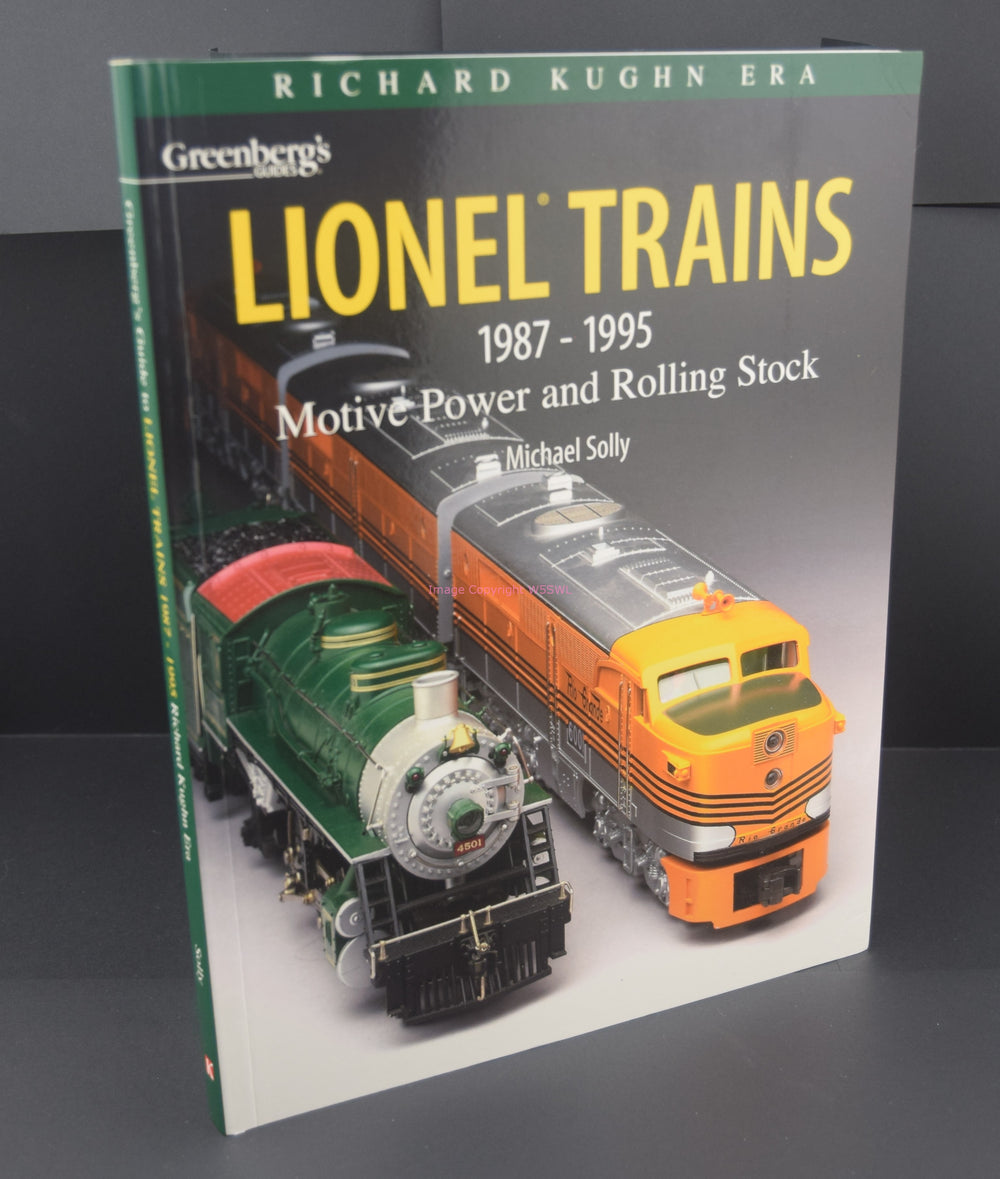 Greenbergs Lionel Trains 1987-1995 Motive Power Rolling Stock Softbound - Dave's Hobby Shop by W5SWL