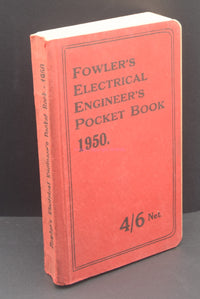 Load image into Gallery viewer, Fowlers Electrical Engineers Pocket Book 1950 50th Annual Edition Scientific Pub - Dave's Hobby Shop by W5SWL
