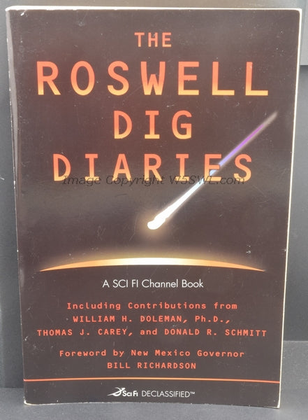 The Roswell Dig Diaries A SCI FI Channel Book - Dave's Hobby Shop by W5SWL