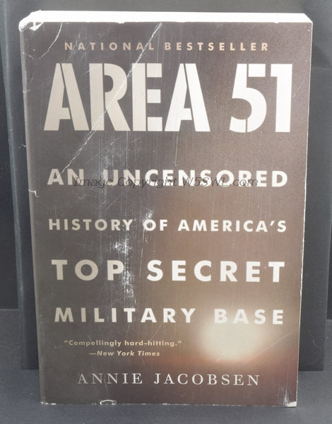 AREA 51 An Uncensored History Of America's Top Secret Military Base by Annie Jacobsen - Dave's Hobby Shop by W5SWL