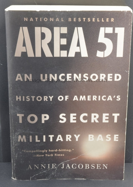 AREA 51 An Uncensored History Of America's Top Secret Military Base by Annie Jacobsen - Dave's Hobby Shop by W5SWL