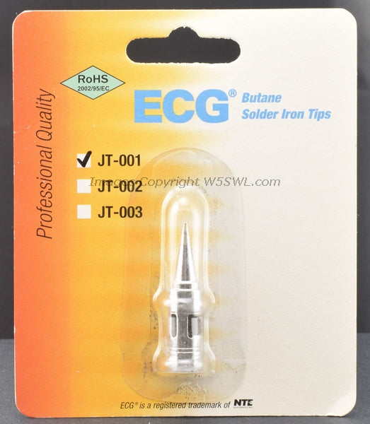 ECG NTE JT-001 Butane Soldering Iron Tip fits Iron J-500 & J-700KT - Dave's Hobby Shop by W5SWL
