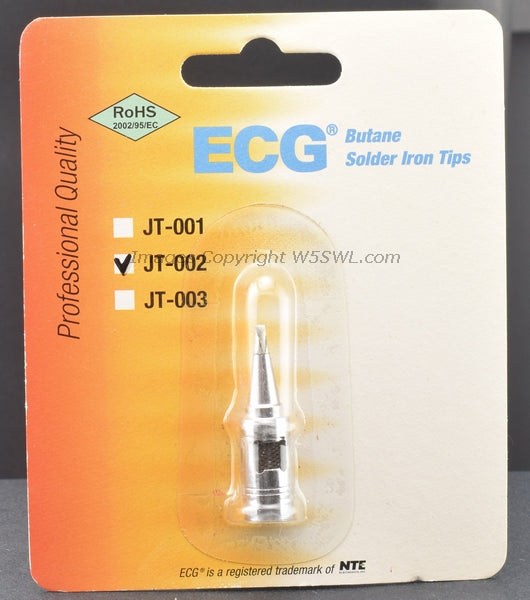 ECG NTE JT-002 Butane Soldering Iron Tip fits Iron J-500 & J-700KT - Dave's Hobby Shop by W5SWL