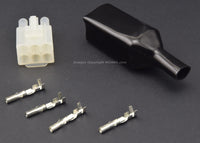 Load image into Gallery viewer, Kenwood Yaesu Icom Alinco Others Replacement 6 Pin Molex Power Plug - Dave&#39;s Hobby Shop by W5SWL
