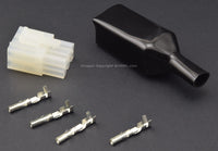 Load image into Gallery viewer, Kenwood Yaesu Icom Alinco Others Replacement 6 Pin Molex Power Plug - Dave&#39;s Hobby Shop by W5SWL
