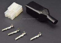 Load image into Gallery viewer, Kenwood Yaesu Icom Alinco Others Replacement 6 Pin Molex Power Plug - Dave&#39;s Hobby Shop by W5SWL
