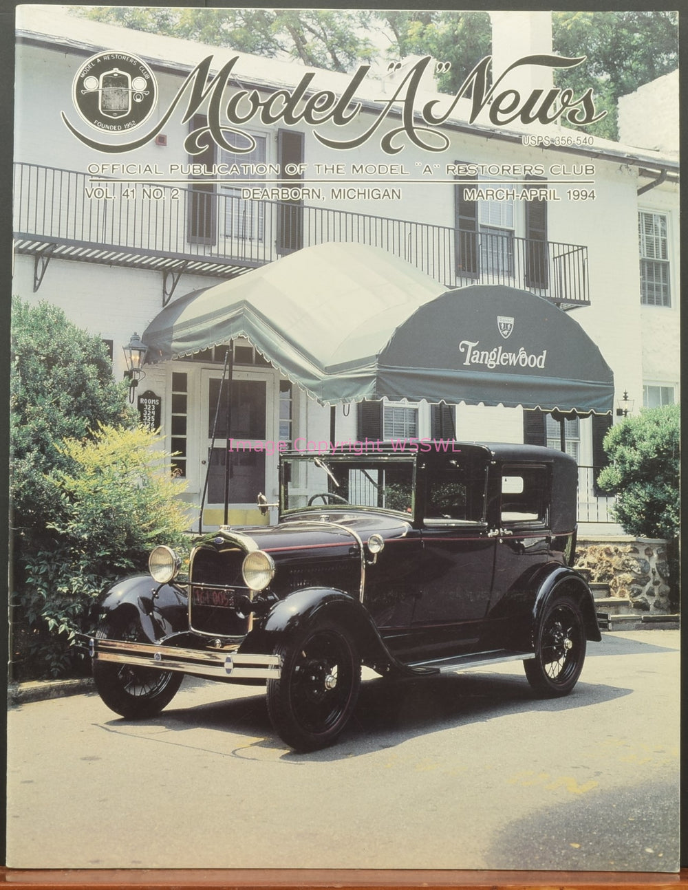 Model A News Restorers Club Vol 41 No 2 March-April 1994 - Dave's Hobby Shop by W5SWL