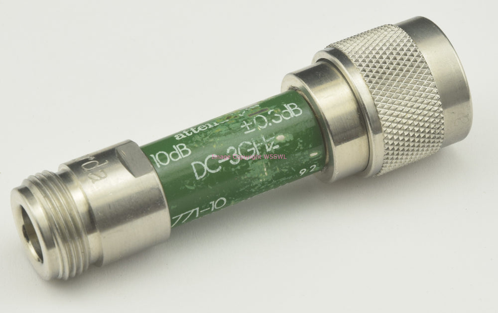 NARDA Model 771-10 Attenuator 10dB 2W DC-3GHz N Male to N Female - Dave's Hobby Shop by W5SWL