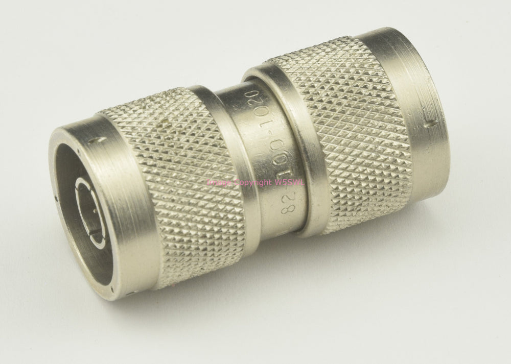 Amphenol 50 Ohm  N Male to N Male Coupler Barrel 82-100-1020 - Dave's Hobby Shop by W5SWL