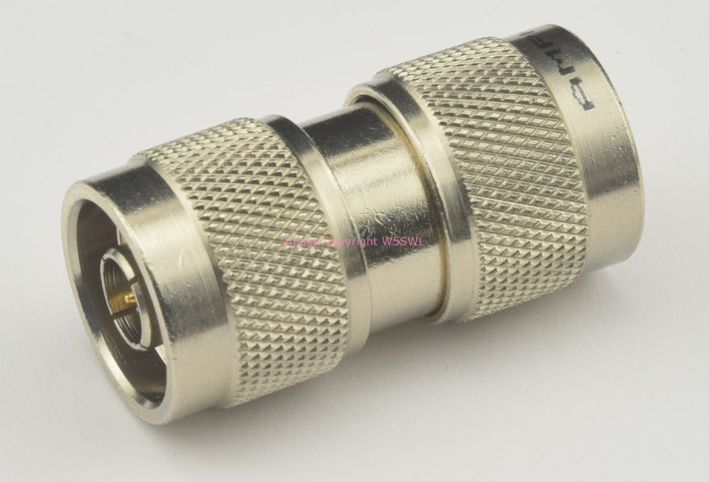 Amphenol RFX 50 Ohm N Male to N Male Coupler Barrel - Dave's Hobby Shop by W5SWL