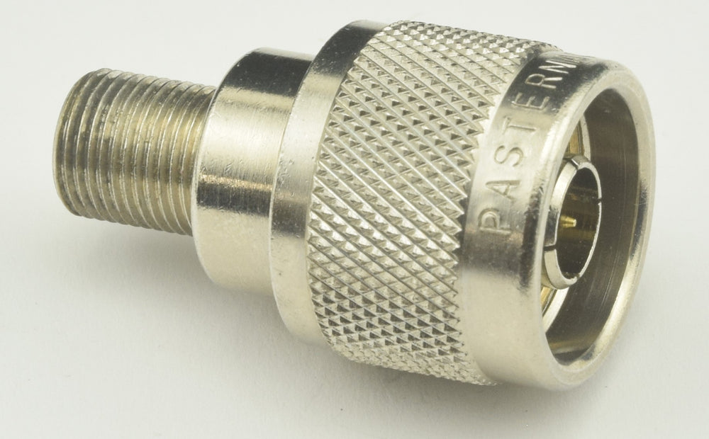 Pasternack PE9396 N Male to Type F Female 75 Ohm RF Adapter - Real 75 Ohm - Dave's Hobby Shop by W5SWL