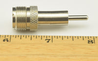 Load image into Gallery viewer, Long UHF Female to Motorola Style Pin Plug ( RCA Male ) For Scanners - Dave's Hobby Shop by W5SWL
