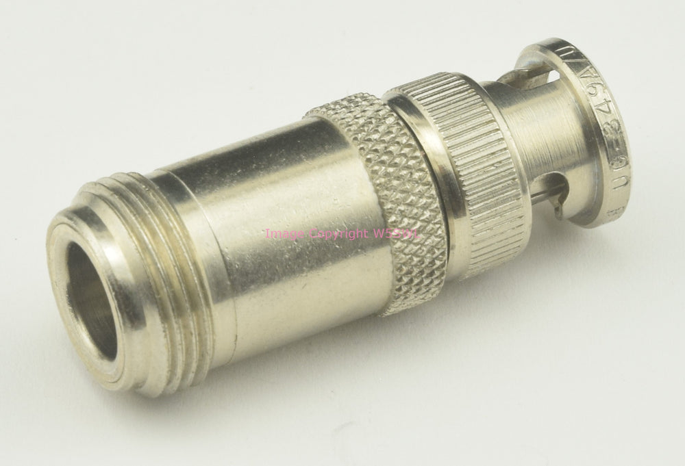 74868 N Female to BNC Male RF Connector Adapter - Dave's Hobby Shop by W5SWL