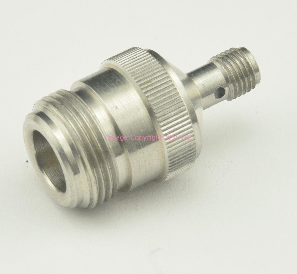 N Female to SMA Female RF Connector Adapter - Dave's Hobby Shop by W5SWL