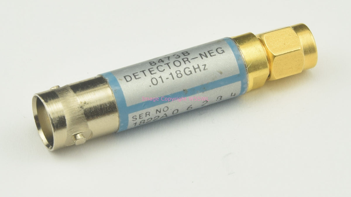 HP Hewlett Packard 8473B Crystal Detector Negative .01 to 18 GHz - Dave's Hobby Shop by W5SWL