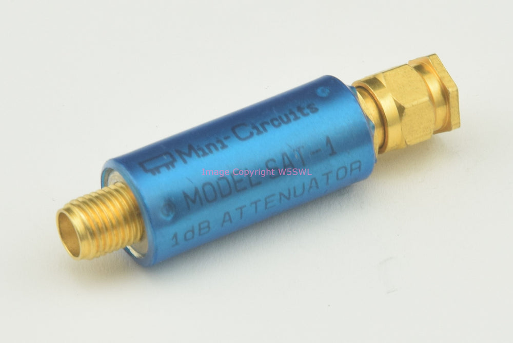 Mini-Circuits SAT-1 1dB Attenuator DC to 1500 MHz - Dave's Hobby Shop by W5SWL