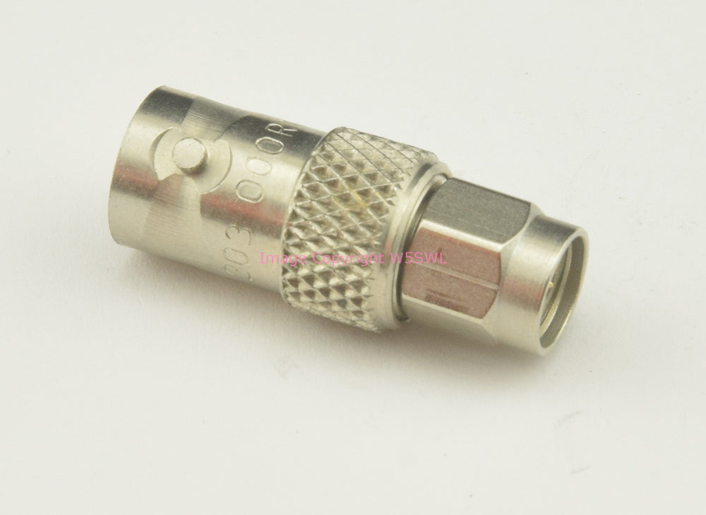 Radiall SMA Male to BNC Female RF Adapter Connector - Dave's Hobby Shop by W5SWL