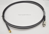Load image into Gallery viewer, 6-1/2ft (2 meter) LMR-195 Jumper SMA Male to Rosenberger SnapN Plug IP67 - Dave&#39;s Hobby Shop by W5SWL
