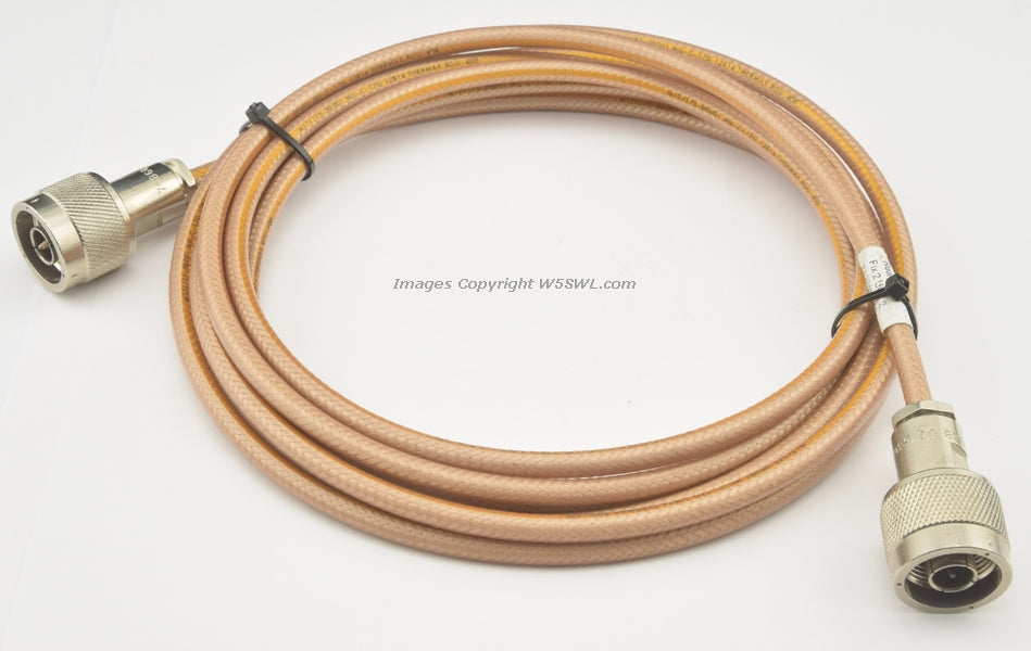 Thermax RGU-400 9ft N Male to N Male RF Coaxial Jumper - Dave's Hobby Shop by W5SWL