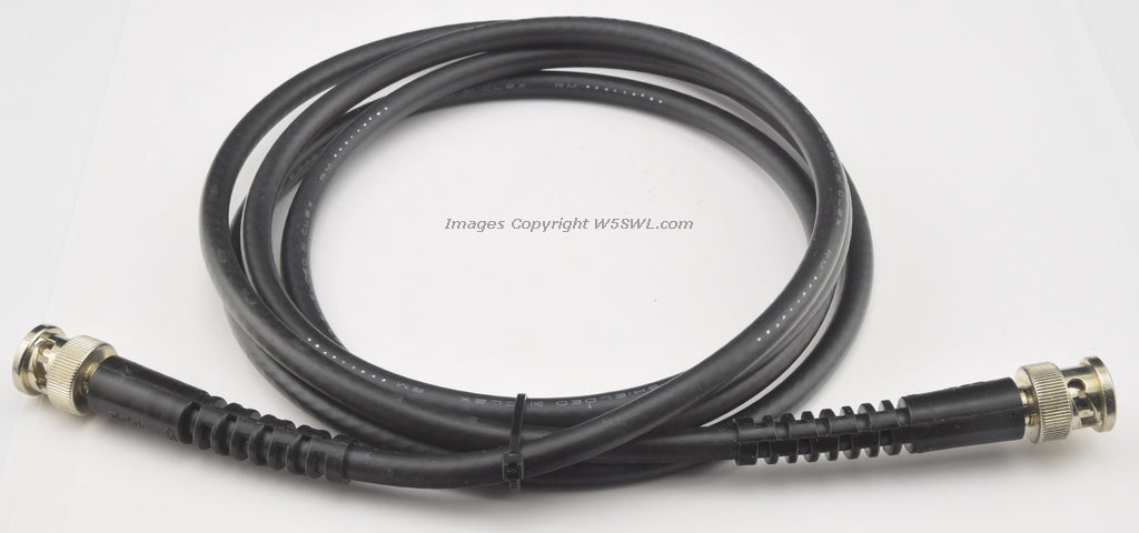 Belden 8263 5-1/2Ft RG-59B/U BNC Male to BNC Male RF Coaxial Jumper - Dave's Hobby Shop by W5SWL