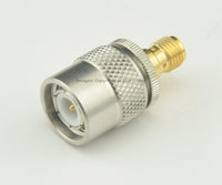 Load image into Gallery viewer, Huber Suhner SMA Female to TNC Male RF Connector Adapter Unused - Dave&#39;s Hobby Shop by W5SWL
