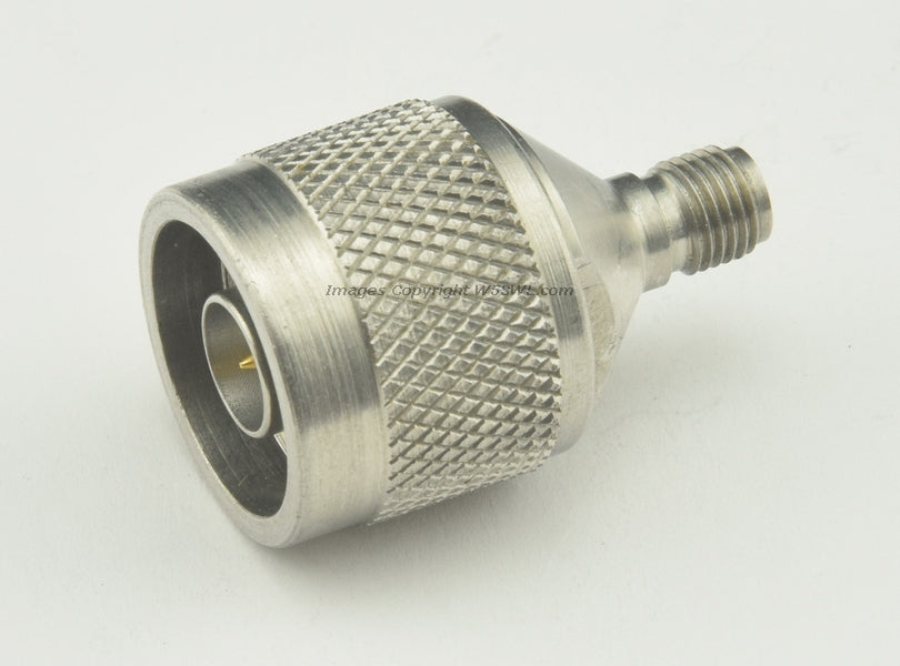 SMA Female to N Male RF Connector Adapter - Dave's Hobby Shop by W5SWL