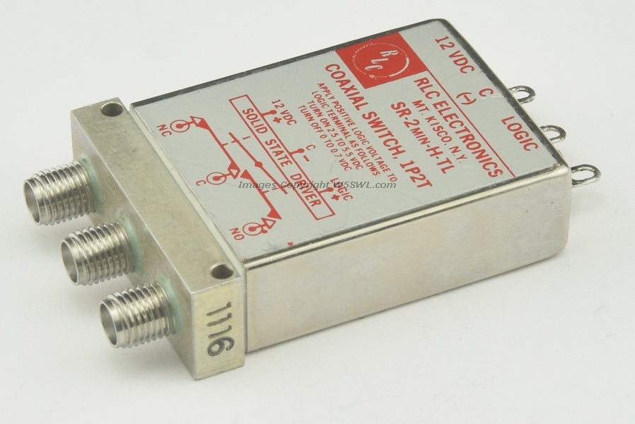 RLC RF Coaxial Switch SR-2 Min-H-TL DC-18GHz SMA SPDT | Dave's
