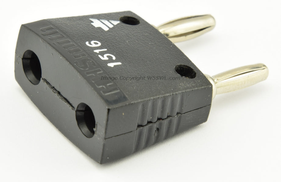 HH Smith (Abbatron) 1516-103 Dual Plug Banana Shorting - Dave's Hobby Shop by W5SWL