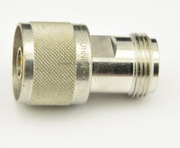 Load image into Gallery viewer, Huber+Suhner 33_N-Q50-0-4/133_N - N Quick-mate plug (male) / N jack (female) - Dave&#39;s Hobby Shop by W5SWL
