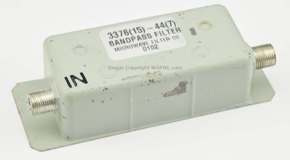 Microwave Filter 3376(15) - 44(7) Bandpass - Dave's Hobby Shop by W5SWL