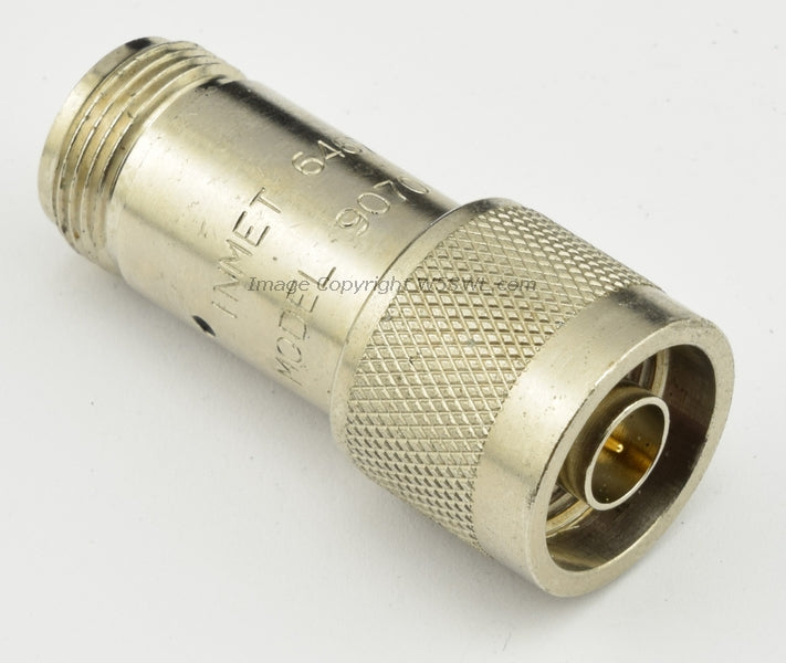 Inmet 64671 Model 9070 3dB 2W DC-6GHz N Male to N Female Attenuator Tested - Dave's Hobby Shop by W5SWL