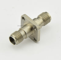 Load image into Gallery viewer, SRI Connector 23-923-3100-30 3.5mm Jack to Jack 4 Hole Flange Mount DC-34.5 GHz - Dave&#39;s Hobby Shop by W5SWL
