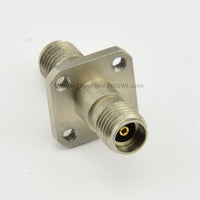 Load image into Gallery viewer, SRI Connector 23-923-3100-30 3.5mm Jack to Jack 4 Hole Flange Mount DC-34.5 GHz - Dave&#39;s Hobby Shop by W5SWL
