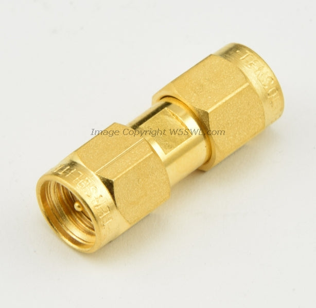Tensolite SMA Male to Male Coupler Adapter - Dave's Hobby Shop by W5SWL
