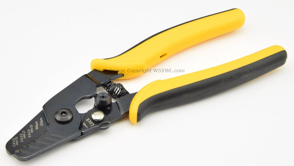 Genuine Hanlong HT-S145H Fiber Optic Stripper Tool 5 in 1 - Dave's Hobby Shop by W5SWL