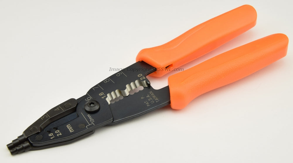 Hanlong HT-207BL Electrical 3 Wire Cable Stripper Cutter - Dave's Hobby Shop by W5SWL