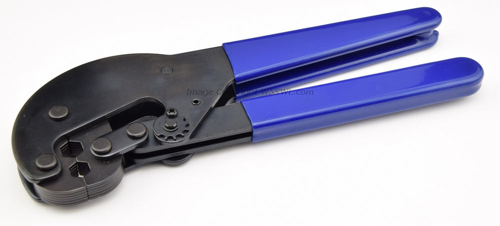 Hanlong DL-806H Hex Series Crimp Tool 9" for RG-59 RG-62 and RG-6 Coax - Dave's Hobby Shop by W5SWL
