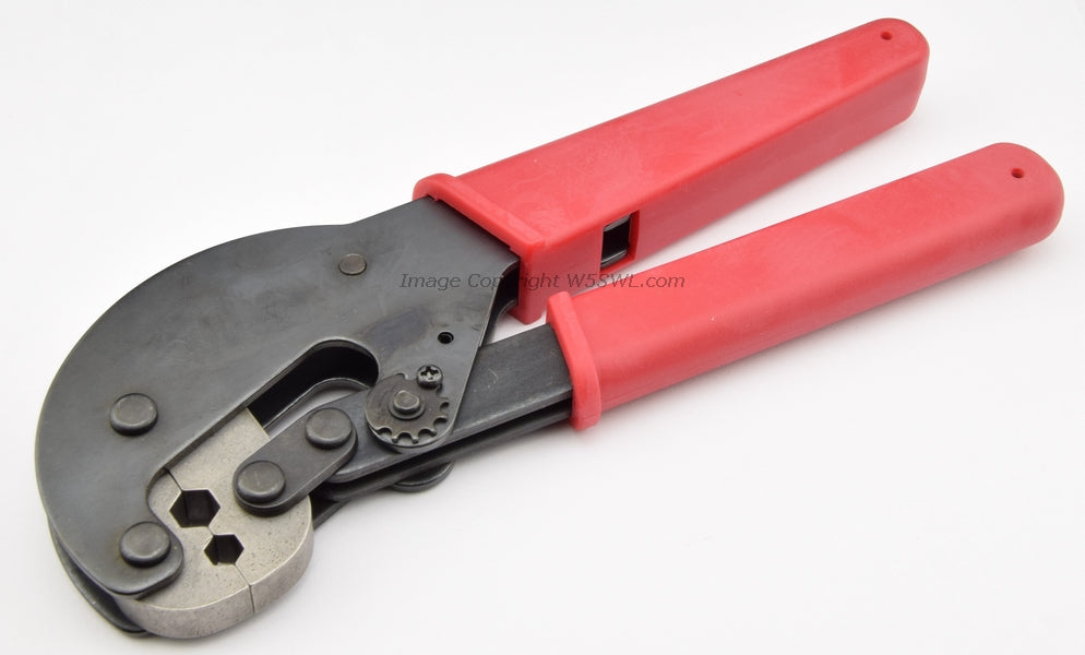 Coax Crimp Tool 9" for RG-8X LMR-240 RG-6 RG-59 RG-62 and RG-223 - Dave's Hobby Shop by W5SWL