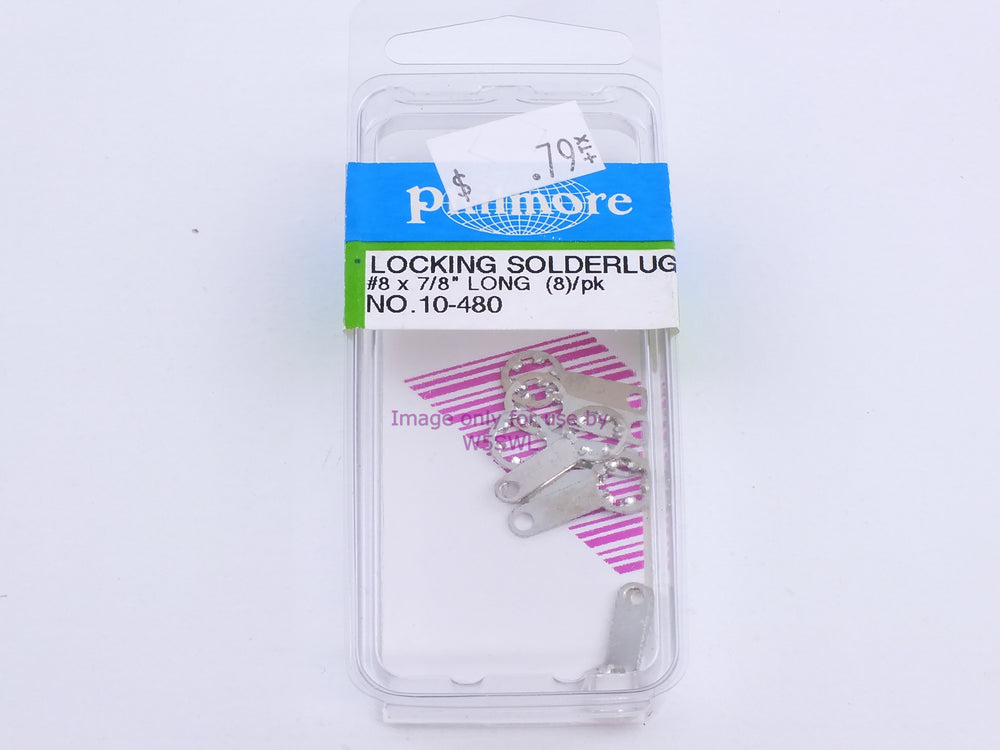 Philmore 10-480 Locking Solder Lug #8 x 7/8" Long 8Pk (bin99) - Dave's Hobby Shop by W5SWL