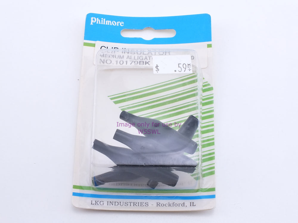 Philmore 10179BK Clip Insulator Medium Alligator #270/10170 (bin41) - Dave's Hobby Shop by W5SWL