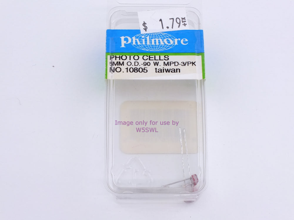 Philmore 10805 Photo Cells 5MM O.D.-90 W. MPD-3Pk (bin82) - Dave's Hobby Shop by W5SWL