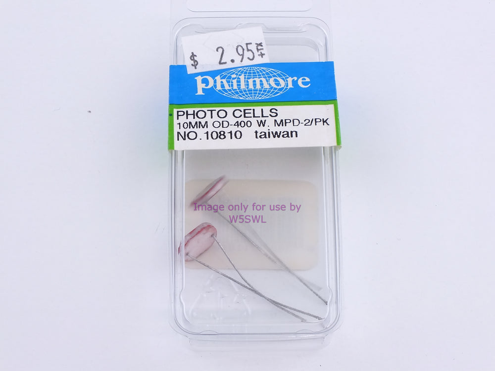 Philmore 10810 Photo Cells 10MM OD-400 W. MPD-2Pk (bin82) - Dave's Hobby Shop by W5SWL