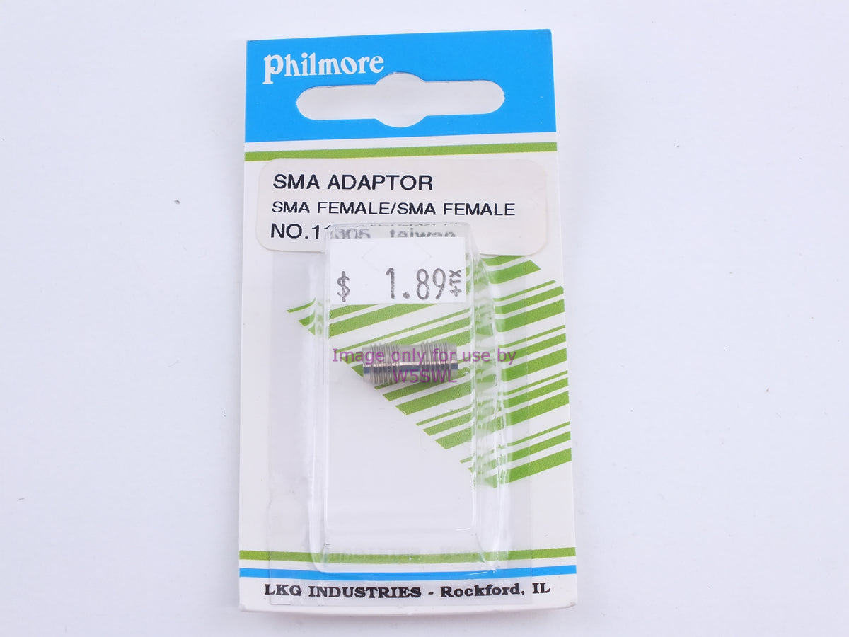 Philmore 11305 SMA Adaptor SMA Female-SMA Female (bin102) - Dave's Hobby Shop by W5SWL