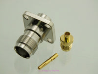 Load image into Gallery viewer, TNC Female Connector Chassis Jack .085 Semi Rigid Amphenol - Dave&#39;s Hobby Shop by W5SWL
