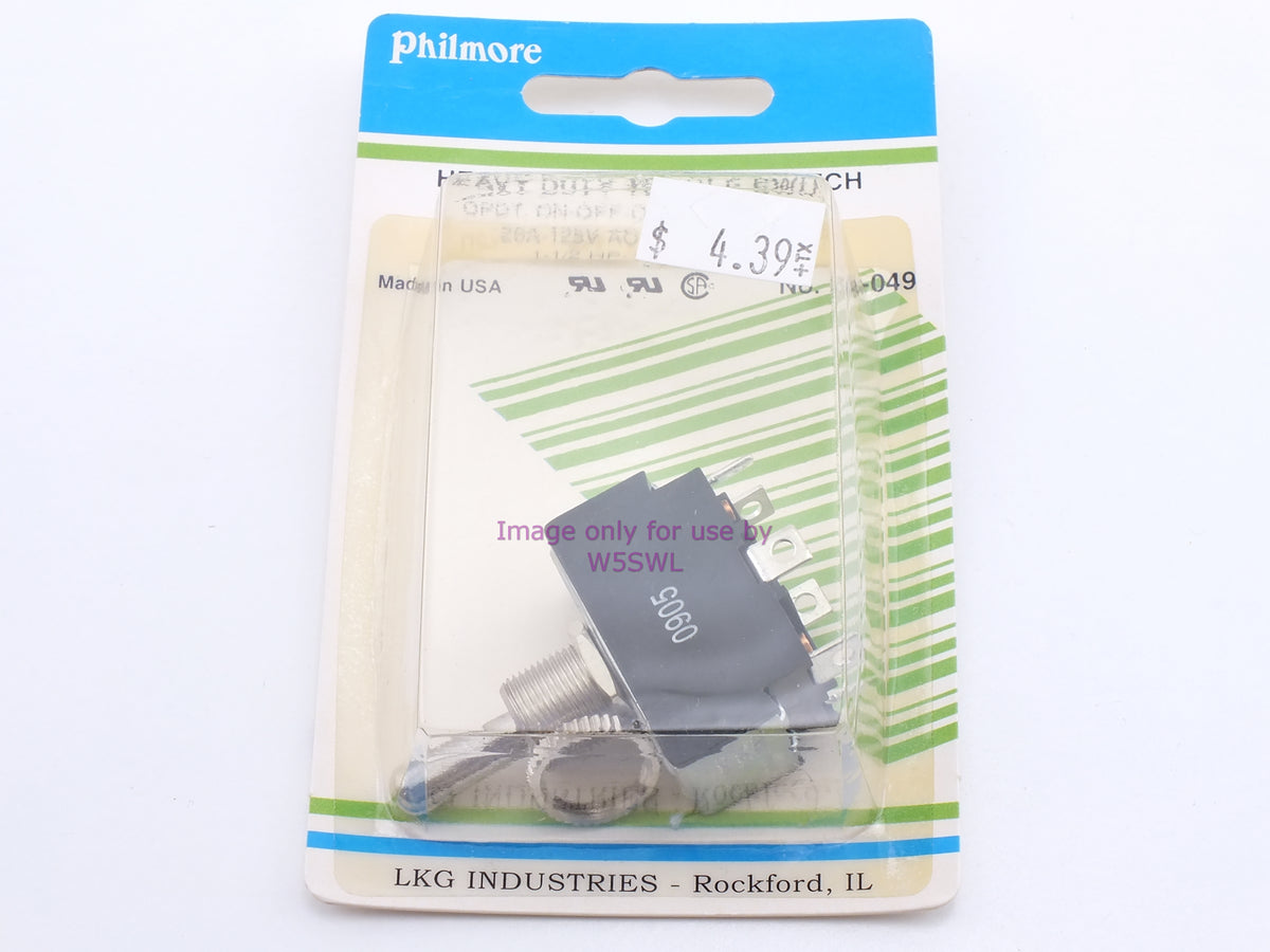 Philmore 30-049 HD Toggle Switch DPDT On-Off-On solder 20A 125VAC (bin13) - Dave's Hobby Shop by W5SWL