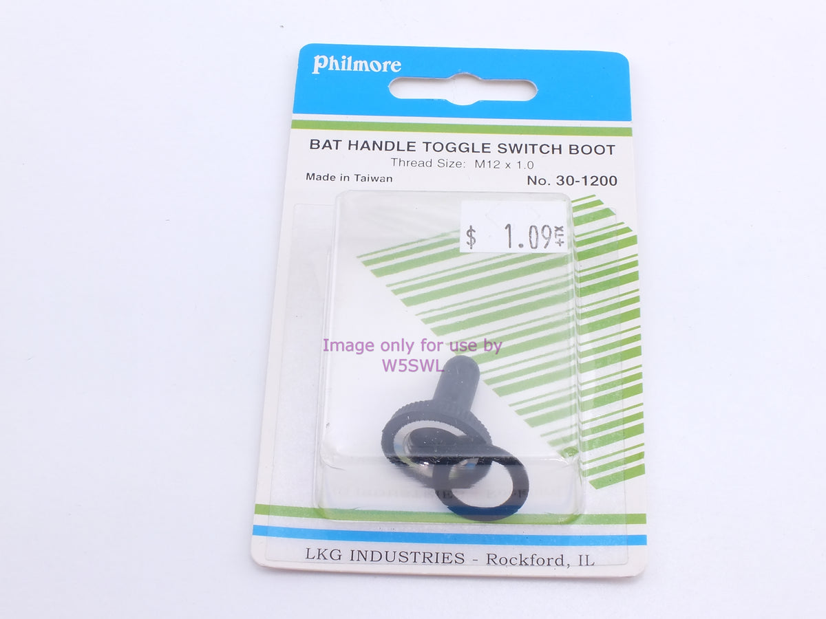 Philmore 30-1200 Bat Handle Toggle Switch Boot Thread Size: M12x1.0 (bin19) - Dave's Hobby Shop by W5SWL