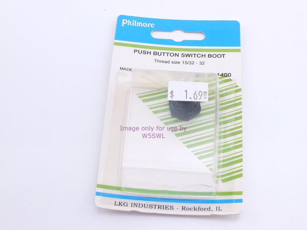 Philmore 30-1400 Push Button Switch Boot Thread Size 15/32 - 32 (bin19) - Dave's Hobby Shop by W5SWL