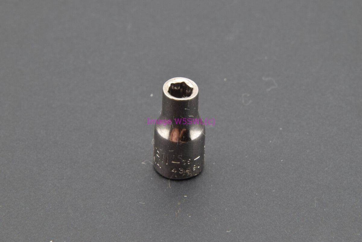 Craftsman 3/16 6pt 1/4"-Drive Shallow Vintage Socket Invert G1 (binT178) - Dave's Hobby Shop by W5SWL