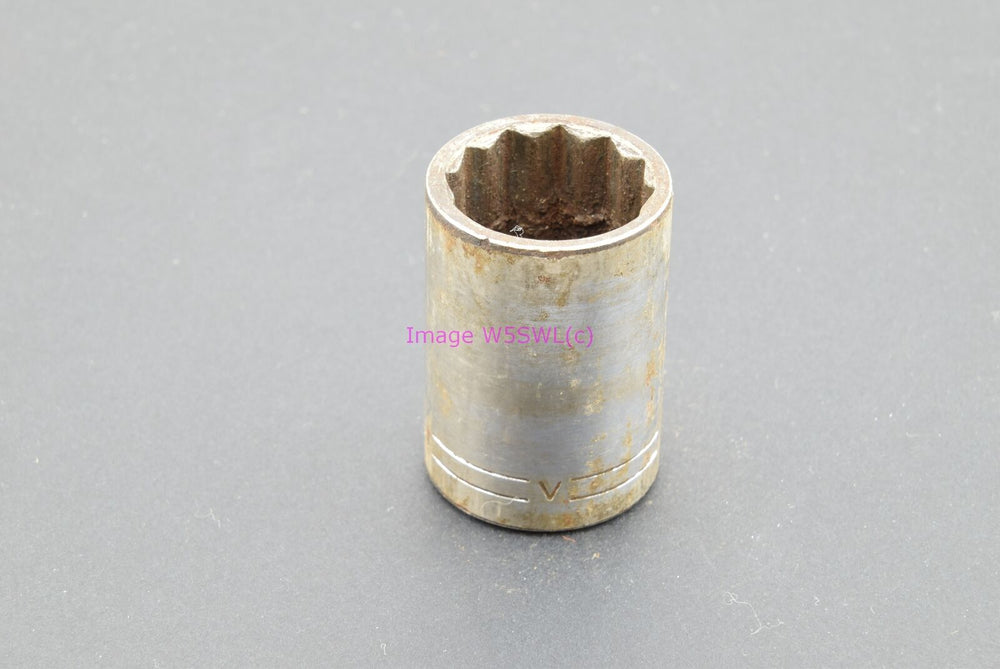 Craftsman 3/4 12pt Shallow SAE 1/2 Drive Vintage Socket =V= (binT1003) - Dave's Hobby Shop by W5SWL